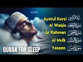 Quran for Relaxation \u0026 Inner Calm | Fatiha, Ayatul Kursi, Rahman, Mulk, Yasin, Waqiah | Alaa Aqel
