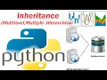 28 Python Programming -Multilevel Multiple Hierarchical inheritances