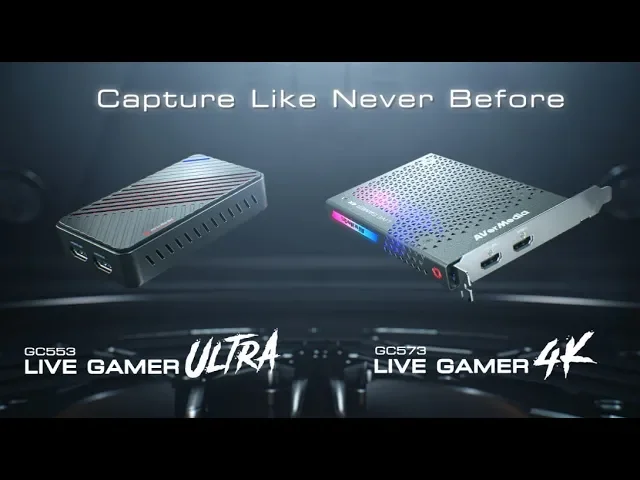 AVerMedia Live Gamer 4K (GC573) &amp; Live Gamer ULTRA (GC553) Official Trailer