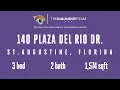 140 Plaza Del Rio Dr Saint Augustine FL 32084