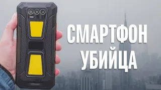 OUKITEL WP58 PRO - ЗАЩИЩЕННЫЙ СМАРТФОН С ДВУМЯ КЕМПИНГОВЫМИ ФОНАРЯМИ