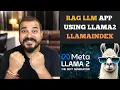 Step-by-Step Guide to Building a RAG LLM App with LLamA2 and LLaMAindex