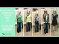 Nordstrom Dressing Room Try-On Caslon Brand ONLY MsGoldgirl