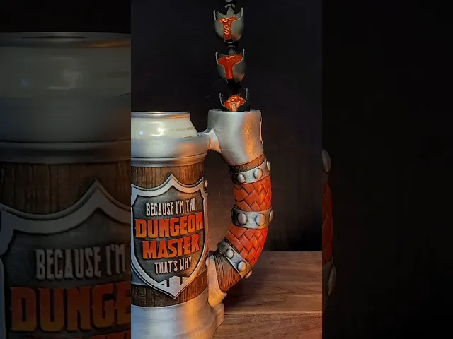 12oz DUNGEON MASTER Dice Tower Can Cozy video thumbnail