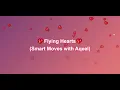 4 a Flying Hearts falling hearts background HTML CSS JavaScript Smart Moves with Aqeel