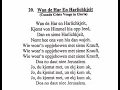 Lagu Lied: Nr. 20 - Wan de Har in Harlichkjeit