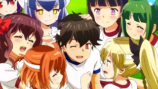 شاب يشوف المستقبل ويخلي 13 بنت تقع في حبه ملخص انمي 