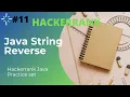 Hackerrank java String Practice of education