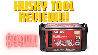 HUSKY 270 PIECE TOOL KIT REVIEW BLACK FRIDAY DEALS