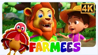 Sher Nirala Aaya Re Aaya, शेर निराला आया, Farmees Bumblebee Hindi Rhyme for Children