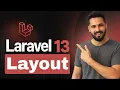 Laravel 13 Tutorial in Hindi Blade Layouts Explained extends section yield Layout