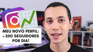 ESTRATÉGIA PARA CRESCER NO INSTAGRAM ORGANICAMENTE| Criar perfil do zero!