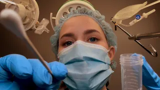 ASMR Full Body Infectious Disease Exam In The Emergency Room Measuring You 