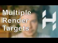 Multiple Render Targets and Framebuffer Refactor Game Engine series