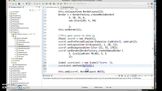 Java I Adding JLabels to a Score Panel