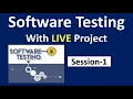 Manual Testing with Live Project Session-1