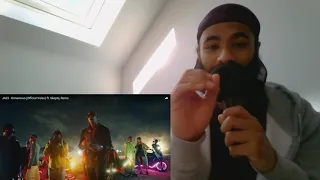 this is art jae5 dimension official video ft skepta rema reaction review justbeingjoel