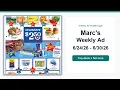 Marc s Weekly Ad 26 - 26 Best Deals