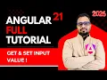 Angular 21 Tutorial in Hindi Get Set Input field Value