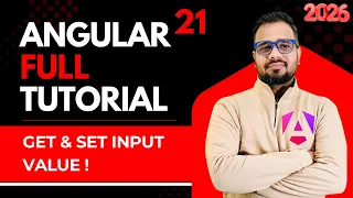 Angular 21 Tutorial in Hindi Get Set Input field Value