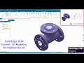 Solid Edge 2024 tutorial - 3D Modeling for Beginner Ep 58
