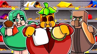 COME Toda la COMIDA de la TIENDA y GANA 100,000 ROBUX…