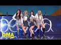 Download Lagu aespa performs their debut single ‘Black Mamba’ l GMA
