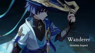 Scaramouche Wanderer Genshin Impact - 4K Animated Wallpaper Collection