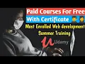 Popular udemy courses now for free javascript html bootstrap editing Web dev ML