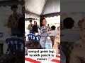 baby shima sempat gelek lagi. tecekik pakcik tu makan