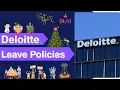 Deloitte Leave Policies Deloitte Typical Surya