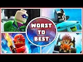 Lagu LEGO Dimensions - ALL WORLDS Ranked from WORST to BEST