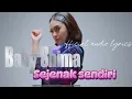 Baby Shima - Sejenak Sendiri (Lyric Video)