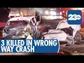 3 killed in Hwy 99 crash north of 7th Standard Road in Bakersfield