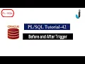 Oracle PLSQL Tutorial 42 - Before and After Trigger in PLSQL SQL