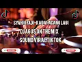 Download Lagu DJ AGUS ON THE MIX-SYAHRIYADI KADA PACANG LAGI VIRAL TIKTOK