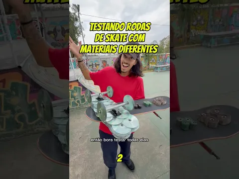 Qual deve ser o material do próximo episódio? 🤣📈 #skateboard #skatebrasil