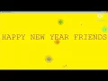 Happy New Year to all Making new year wishes using python turtle Amazing - coder