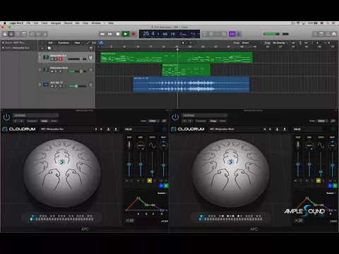 Ample Percussion Cloudrum product video