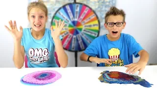 no bowl no spoon slime challenge 