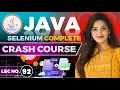 Java Automation Testing Selenium Tutorial For beginners Java full course in Marathi Part 92