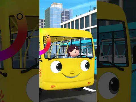 Color Wheel With Little Baby Bum! 🚌Color Bus Song #short #LBB #bus