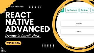Create Advanced Dynamic Scroll View in React Native Master FlatList Scrolling Positioning