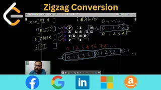 Zigzag Conversion - Leetcode 6 Python Hindi