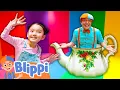 Blippi Explores CRAZY Photo Museum Blippi and Meekah Best Friend Adventures Educational s
