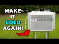 How to Clean Window AC No Coil Cleaners
