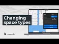 Changing Space Types Mappedin