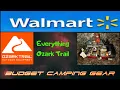 Budget Walmart Camping