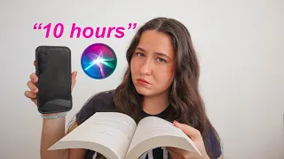 Siri Controls How Many Hours I Read A Day