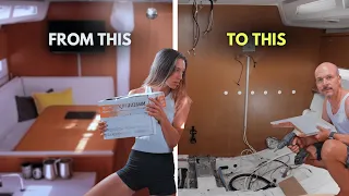 Sailboat stripped bare for repair.. (BOATLIFE: on hold) | BOAT DAMAGE DISASTER Part 6